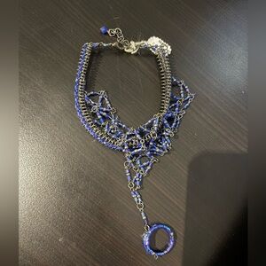 Indian Blue Jewelry for feet.